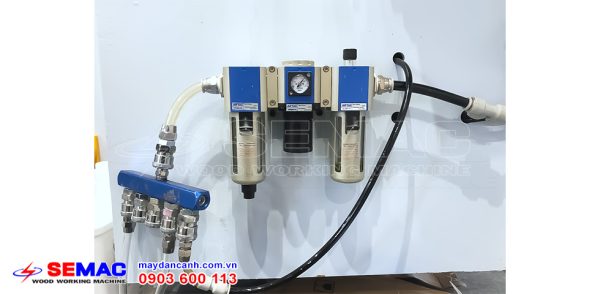 Bộ khí nén máy dán cạnh tự động noline