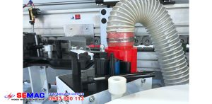 Cụm phay rãnh chỉ dán nghiêng máy dán noline