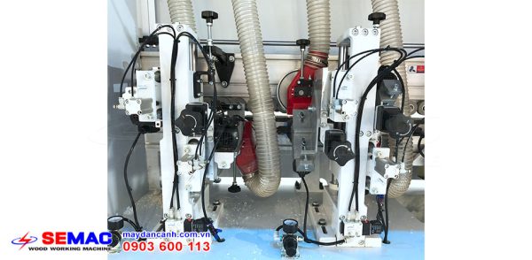 Cụm xén cạnh nghiêng thẳng máy dán noline