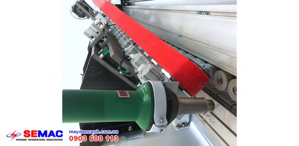 Đầu khò nhiệt máy dán cạnh không đường line