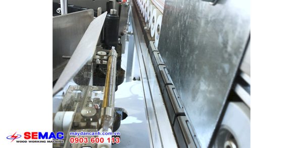 Đèn sấy IR máy dán cạnh không đường line