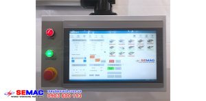 Giao diện điều khiển máy dán cạnh noline