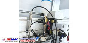Lăn keo B - keo nghiêng máy dán cạnh noline