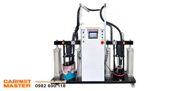 Bộ nồi keo PUR máy dán cạnh laser noline