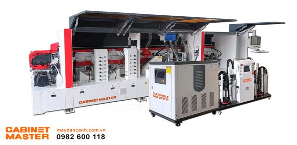 Máy dán cạnh laser noline | Quốc Duy