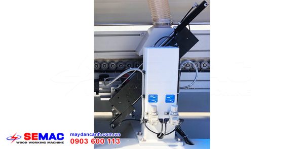 Cụm cắt đầu đuôi máy dán cạnh thẳng nghiêng tải nặng