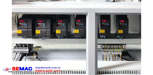 Biến tần máy dán nẹp L | Quốc Duy