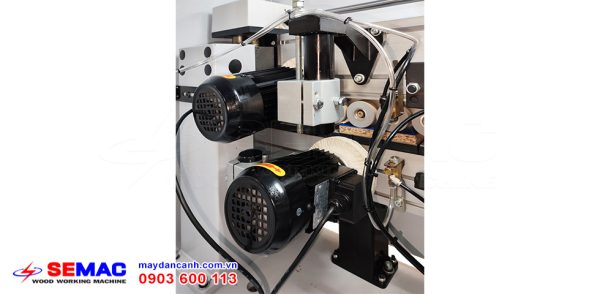 Cụm đánh bóng máy dán cạnh nẹp L | Quốc Duy