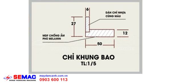 Máy dán cạnh chữ L | Quốc Duy