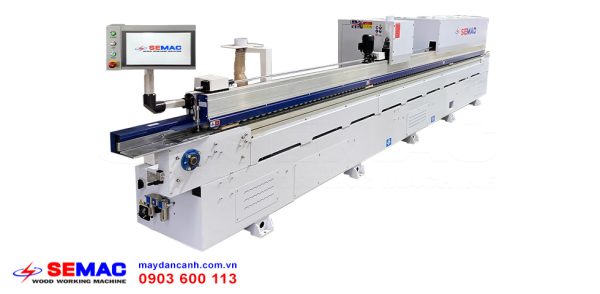 Máy dán cạnh nẹp L khung bao | Quốc Duy