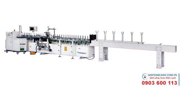 Máy dán cạnh nẹp L keo EVA/PUR