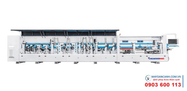 Máy dán cạnh tự động nhôm tổ ong và ván công nghiệp