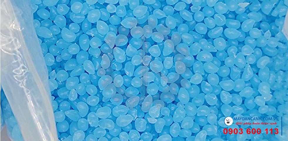 Hạt vệ sinh nồi keo EVA máy dán cạnh - xanh