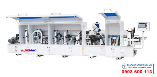 Máy dán cạnh 9 chức năng keo PUR