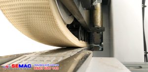Băng tải belt máy dán cạnh cửa đi