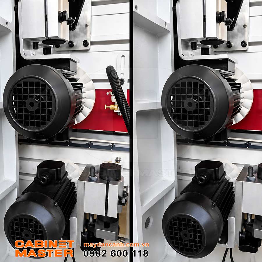 Cụm đánh bóng máy dán chỉ cạnh laser noline