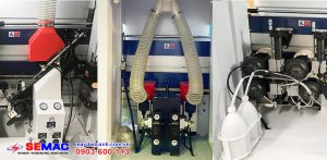 Cụm phay - cụm cắt đầu đuôi - cụm phun dung dịch vệ sinh