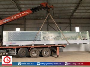 Giao máy dán cạnh acrylic noline Bắc Ninh