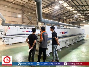 Giao máy dán cạnh acrylic noline tại Bình Dương