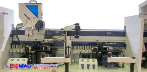 Lăn keo - ép nẹp máy dán cạnh cửa đi