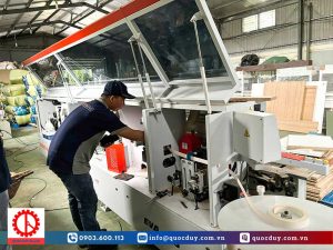 Máy dán cạnh tự động 7 chức năng giá rẻ | Quốc Duy