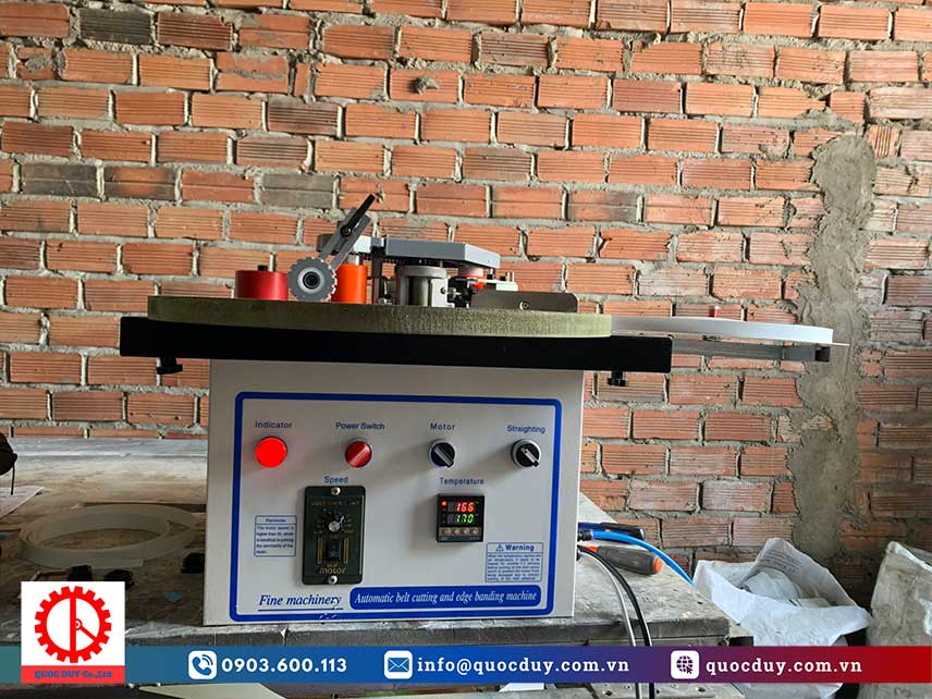 Mua máy dán cạnh mini đẩy tay | Quốc Duy