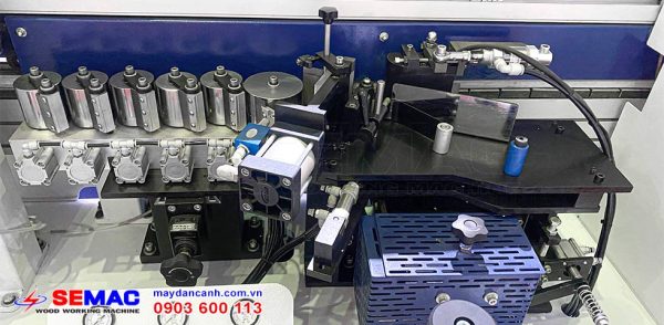 Nồi keo rulo ép nẹp máy dán cạnh cửa gỗ công nghiệp