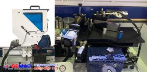 Nồi keo trên nồi keo dưới máy dán cạnh băng tải