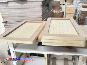 Sản phẩm máy dán cạnh cong keo EVA PUR | SEMAC